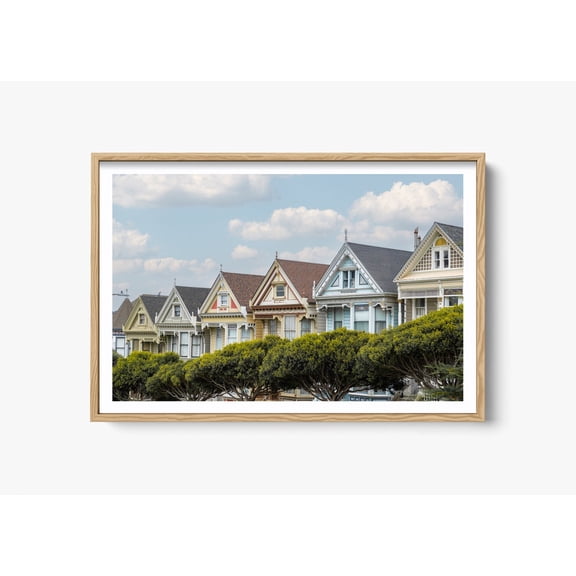 San Francisco Photography The Painted Ladies Print California Photography Pacific Heights San Francisco Home Decor San Fran Wall Art