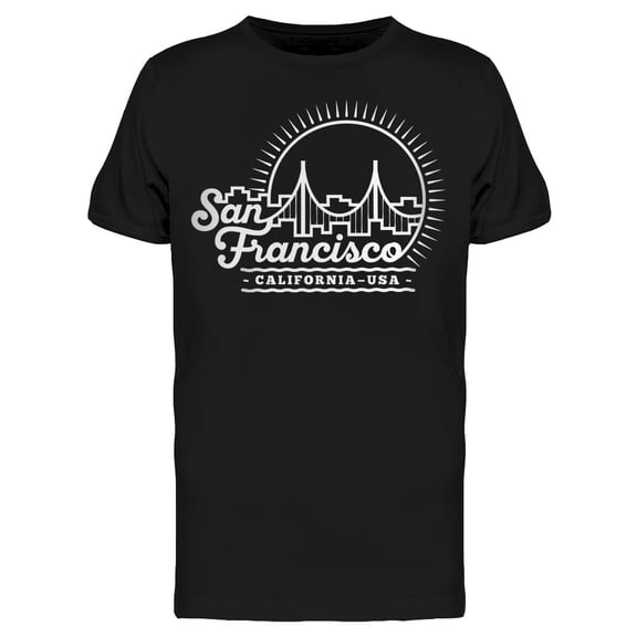 San Francisco Sf T-Shirt Men -Image by Shutterstock, Male XX-Large