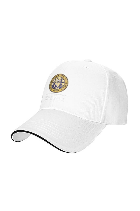 San Francisco State University Casual Sandwich Baseball Cap Adjustable For Men For Women