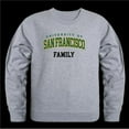 thumbnail image 1 of San Francisco State University Dons Family Crewneck Sweatshirt, Heather Grey - Small, 1 of 1