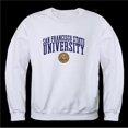 thumbnail image 1 of San Francisco State University Gators Seal Crewneck Sweatshirt, White - Medium, 1 of 1