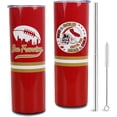 thumbnail image 1 of San Francisco Tumbler Cup Football Tumbler with Flip Lid and Straw - San Francisco Gifts for Men -Insulated Stainless Steel Cup Travel Mug -20 OZ Coffee Travel Mugs for Women, 1 of 6
