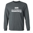thumbnail image 1 of San Francisco USA Adult Long Sleeve T-shirt, 1 of 1