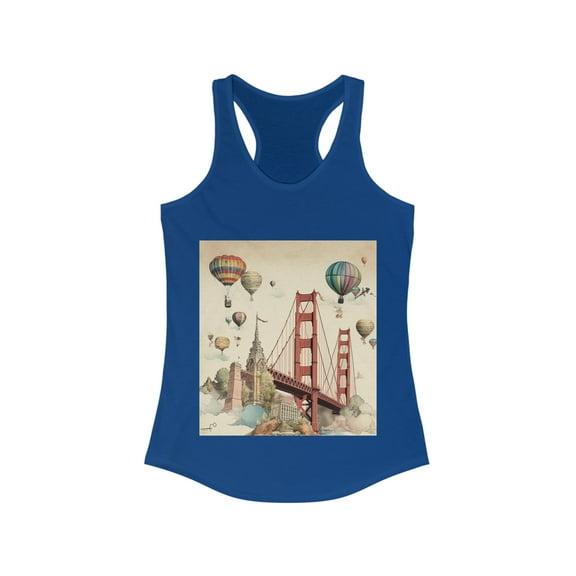 San Francisco Wanderlust Dreamer Racerback Tank