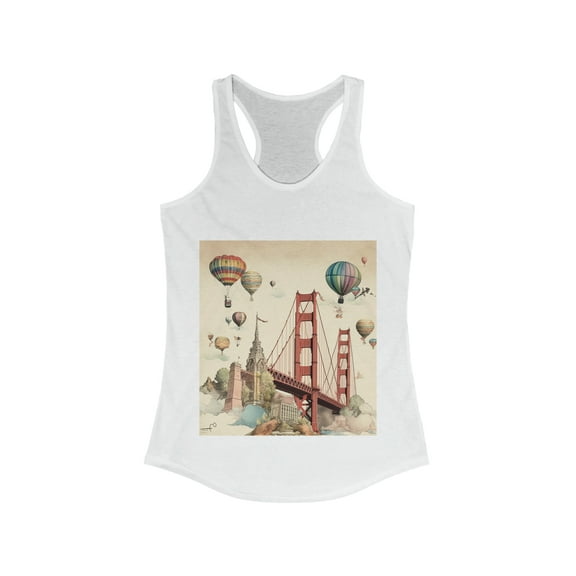 San Francisco Wanderlust Dreamer Racerback Tank