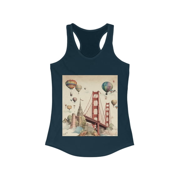 San Francisco Wanderlust Dreamer Racerback Tank