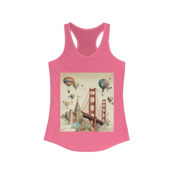 San Francisco Wanderlust Dreamer Racerback Tank