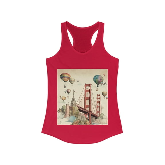 San Francisco Wanderlust Dreamer Racerback Tank