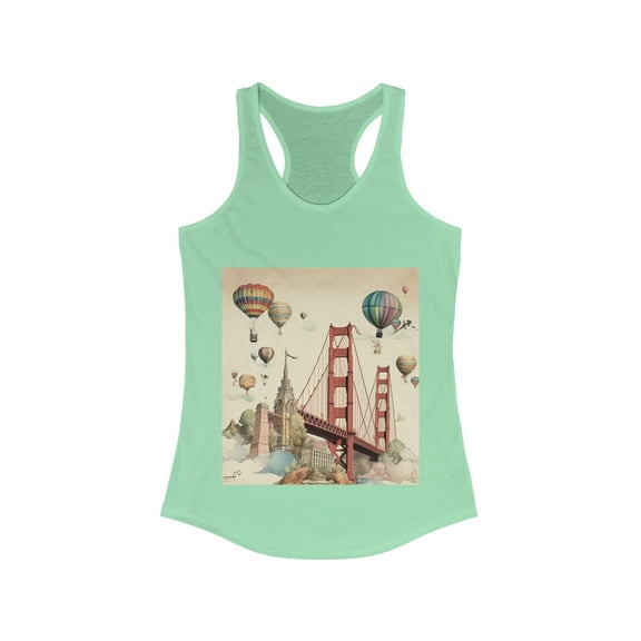 San Francisco Wanderlust Dreamer Racerback Tank