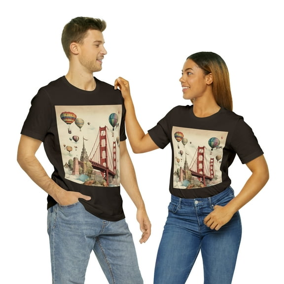 San Francisco Wanderlust Unisex Cotton Tee