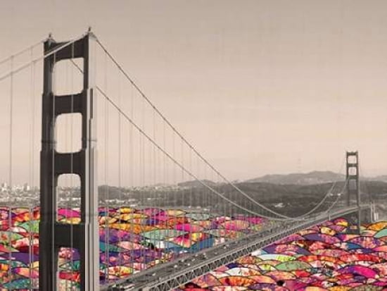 San Francisco Waters Canvas Art - Bianca Green (18 x 24)