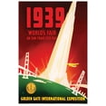 thumbnail image 1 of San Francisco Worlds Fair 1939 - Vintage Travel Poster (12x18Inches), 1 of 6