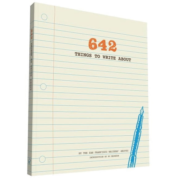 San Francisco Writers' Grotto 642 Things to Write About Blank Journal, 6in x 9in, 642 Pages