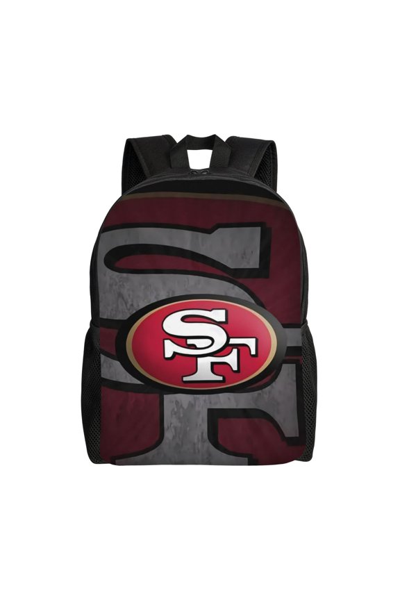 Youth Large Capacity Backpack Multifunctional Travel Backpack Waterproof Schoolbag Laptop Bag Men and Women Sports Backpack American Football Fan Gift