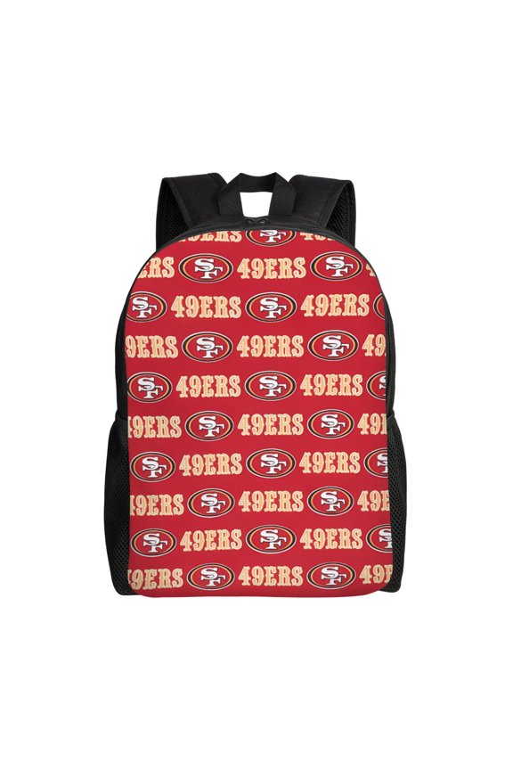 Youth Large Capacity Backpack Multifunctional Travel Backpack Waterproof Schoolbag Laptop Bag Men and Women Sports Backpack American Football Fan Gift