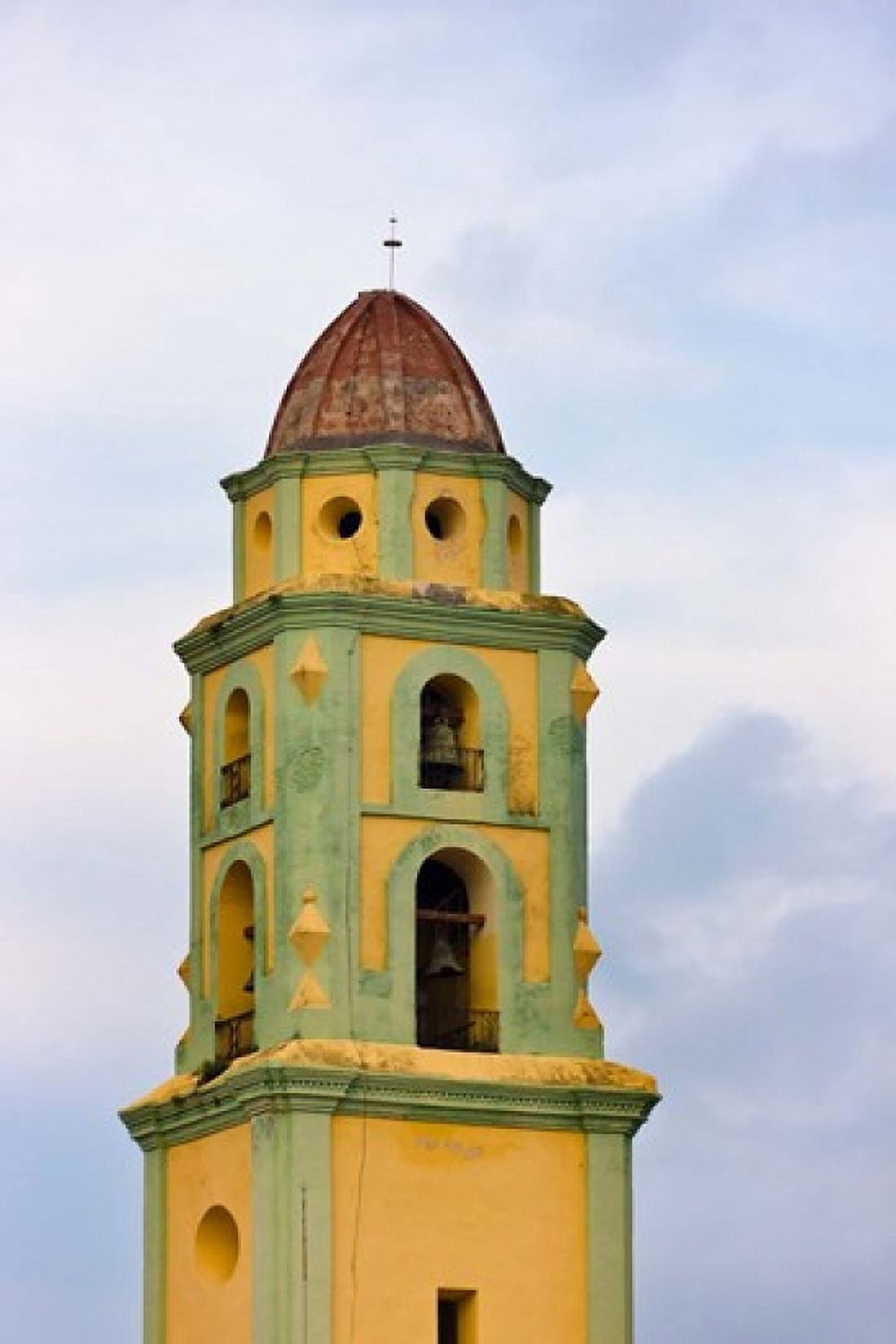 San Francisco de Asis Convent Church Trinidad UNESCO World Heritage site Cuba Canvas Art - Keren Su DanitaDelimont (25 x 38)