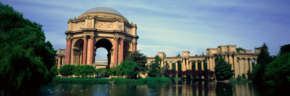 San Franciscos Exploratorium and Science Museum San Francisco California Canvas Art - Panoramic Images (27 x 9)