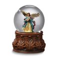 thumbnail image 1 of San Franciscto Music Box Angel Playing Mandolin Musical (Plays Angels We Have Heard On High) Water Globe Q-GM10656, 1 of 1