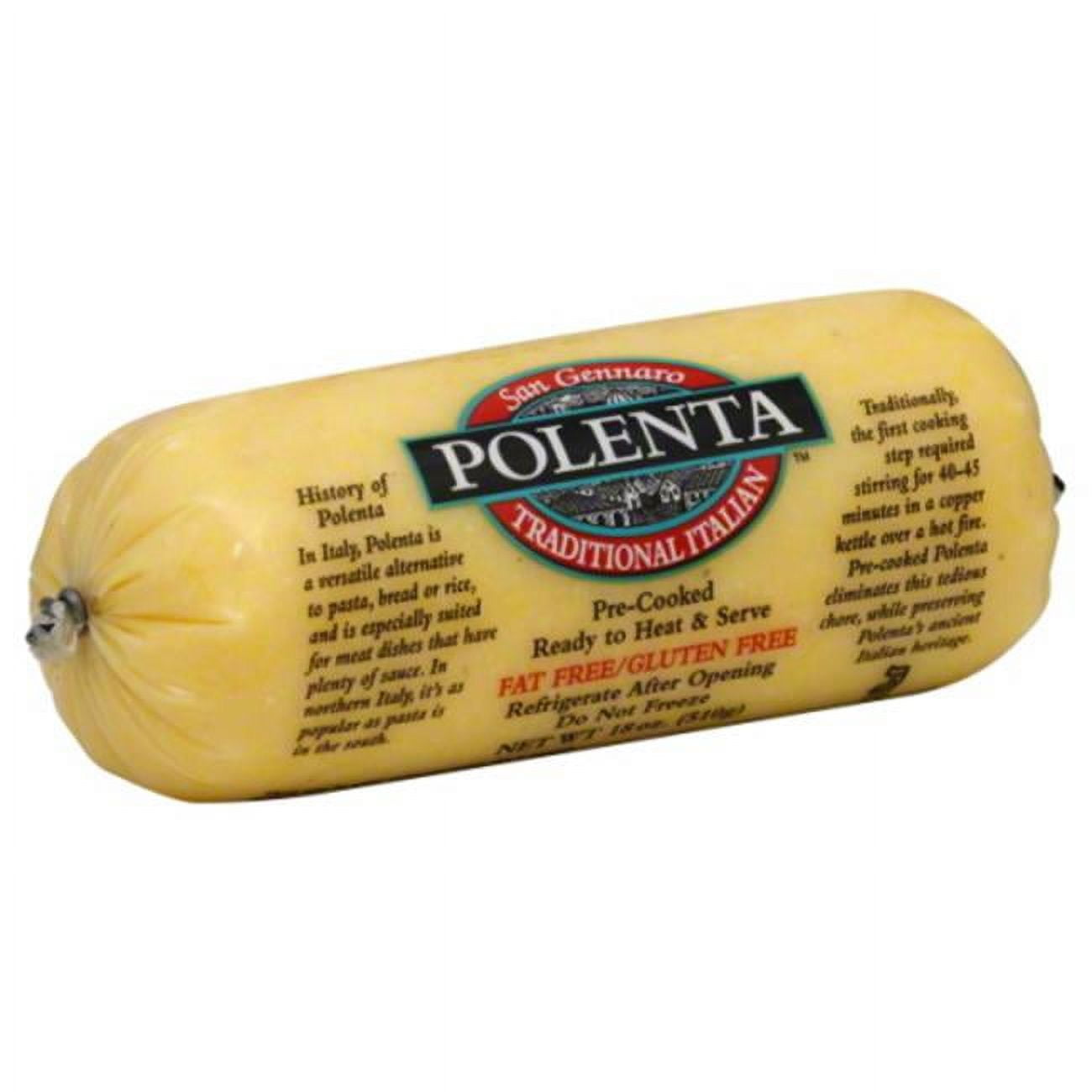 San Gennaro Traditional Italian Polenta, 18 oz