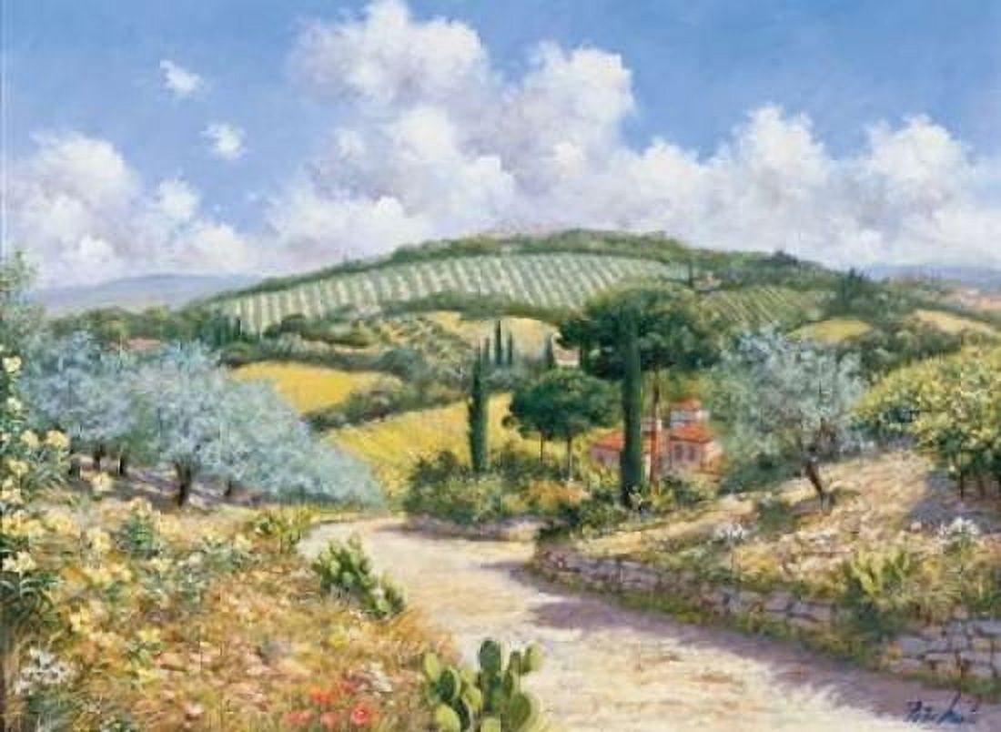 San Gimignano Canvas Art - Peter Motz (18 x 24)