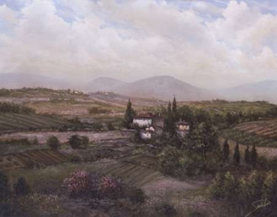 San Gimignano Canvas Art - Sambataro (22 x 28)