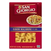 San Giorgio Elbow Macaroni Pasta, 16 Ounce Box