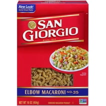 San Giorgio Elbow Macaroni Pasta, 16 Ounce Box