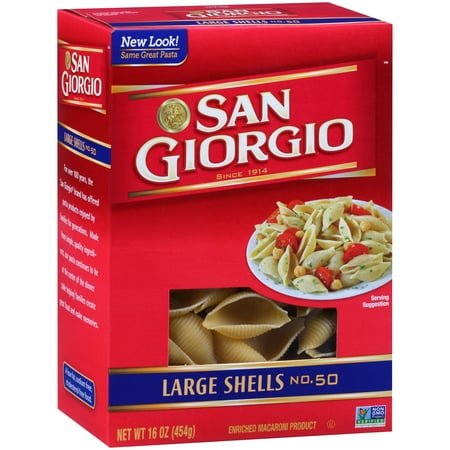 San GiorgioÃÂ® Large Shells No. 50 16 oz. Box