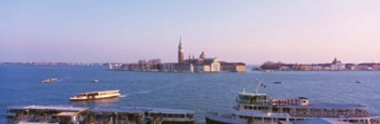 San Giorgio Maggiore Venice Italy Canvas Art - Panoramic Images (36 x 12)