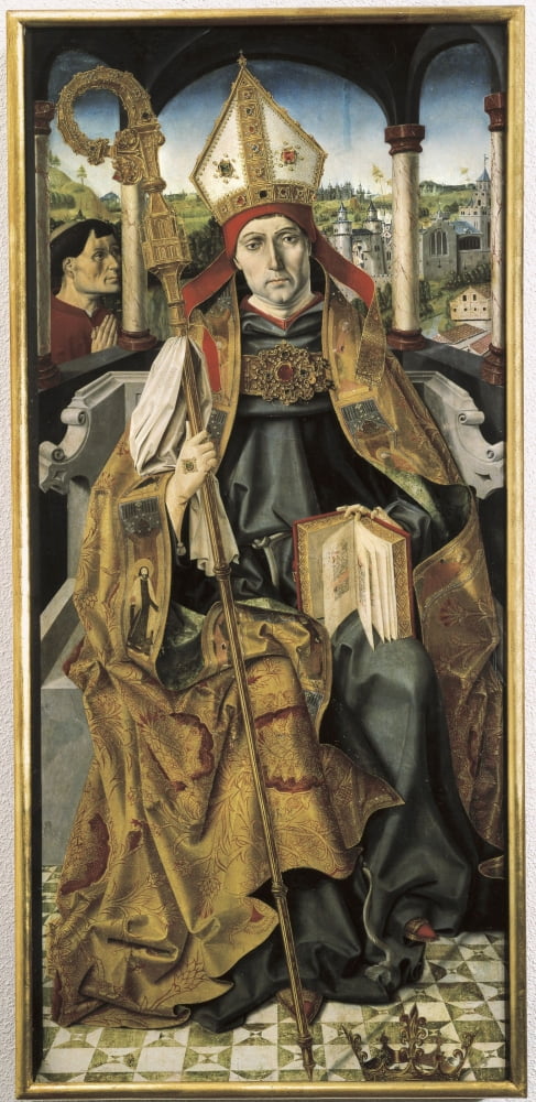 San Ildefonsomaster Of (15Th Century) Canvas Art - (24 x 36)