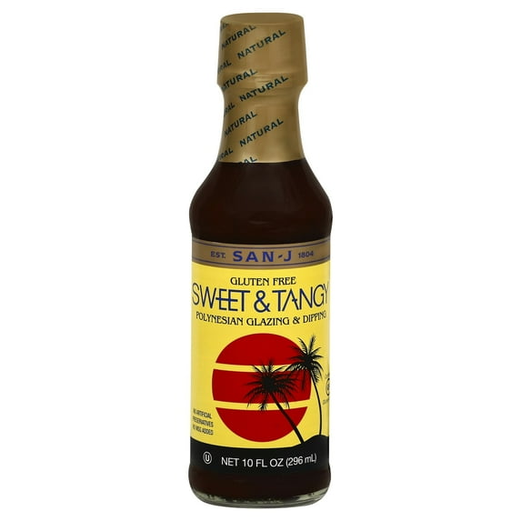 San-J Gluten Free Sweet & Tangy Sauce 10 oz (Pack Of 6)