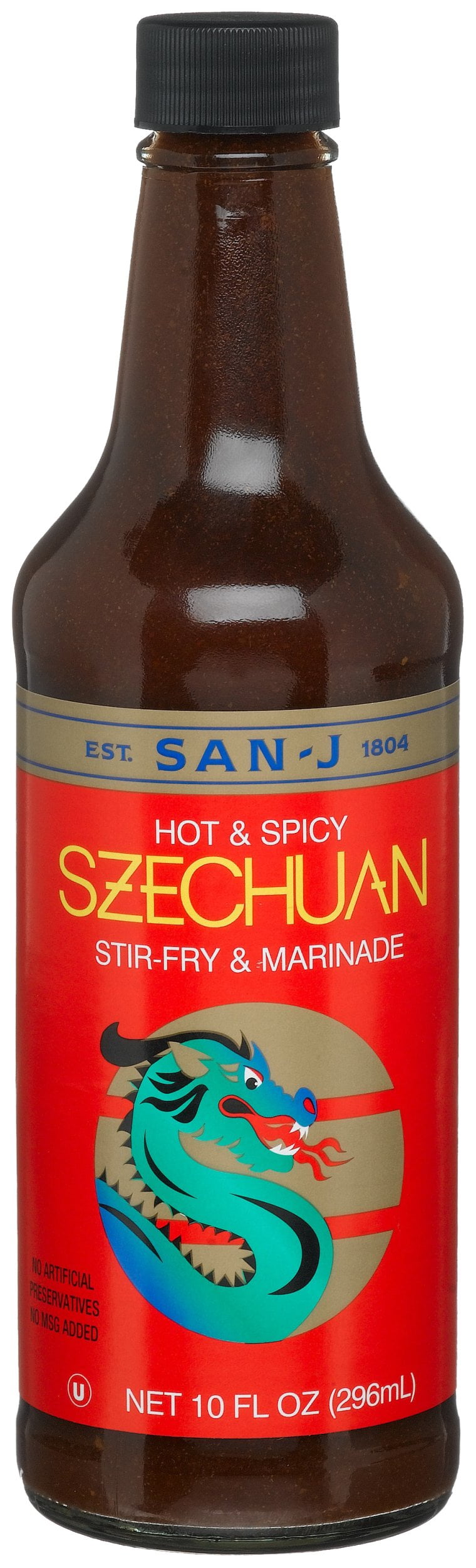 San-J Szechuan Sauce, 10-Ounce Bottles (Pack of 6)