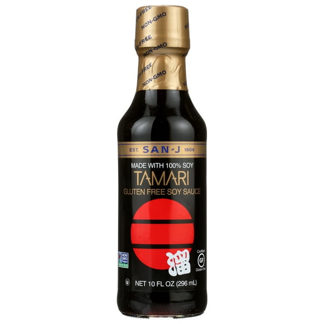 San J Tamari Soy Sauce, 10 Fl Oz