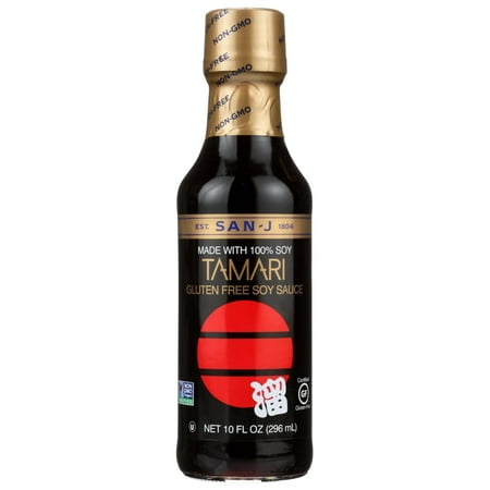 San J Tamari Soy Sauce, 10 Fl Oz