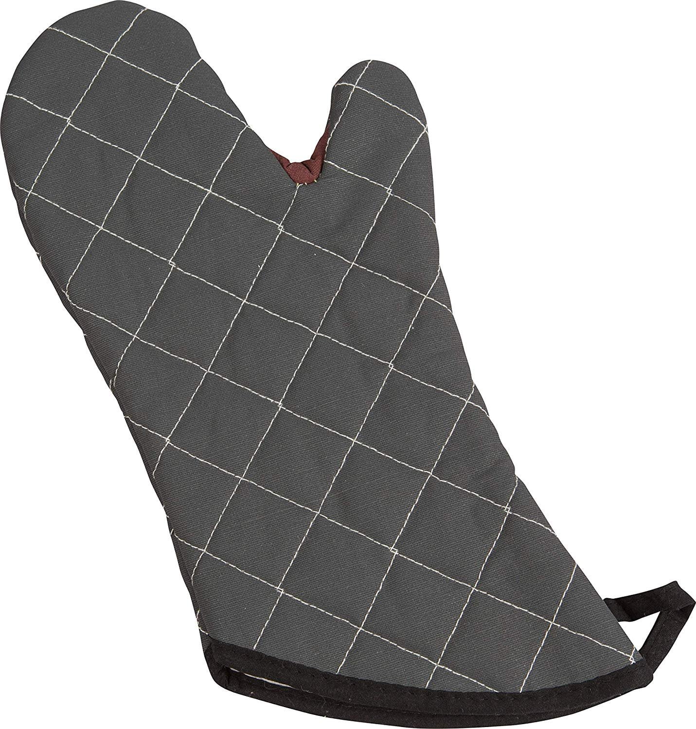 San Jamar 800FG13-BK BestGuard 13 Black Oven Mitt - Pair"