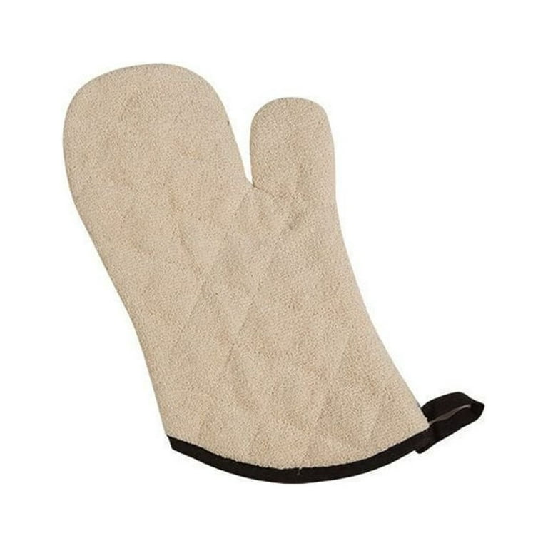 NEW, 17-Inch Terry Cloth Oven Mitt, Oven Mitts, Heat Resistant to 600° F,  Set of 2