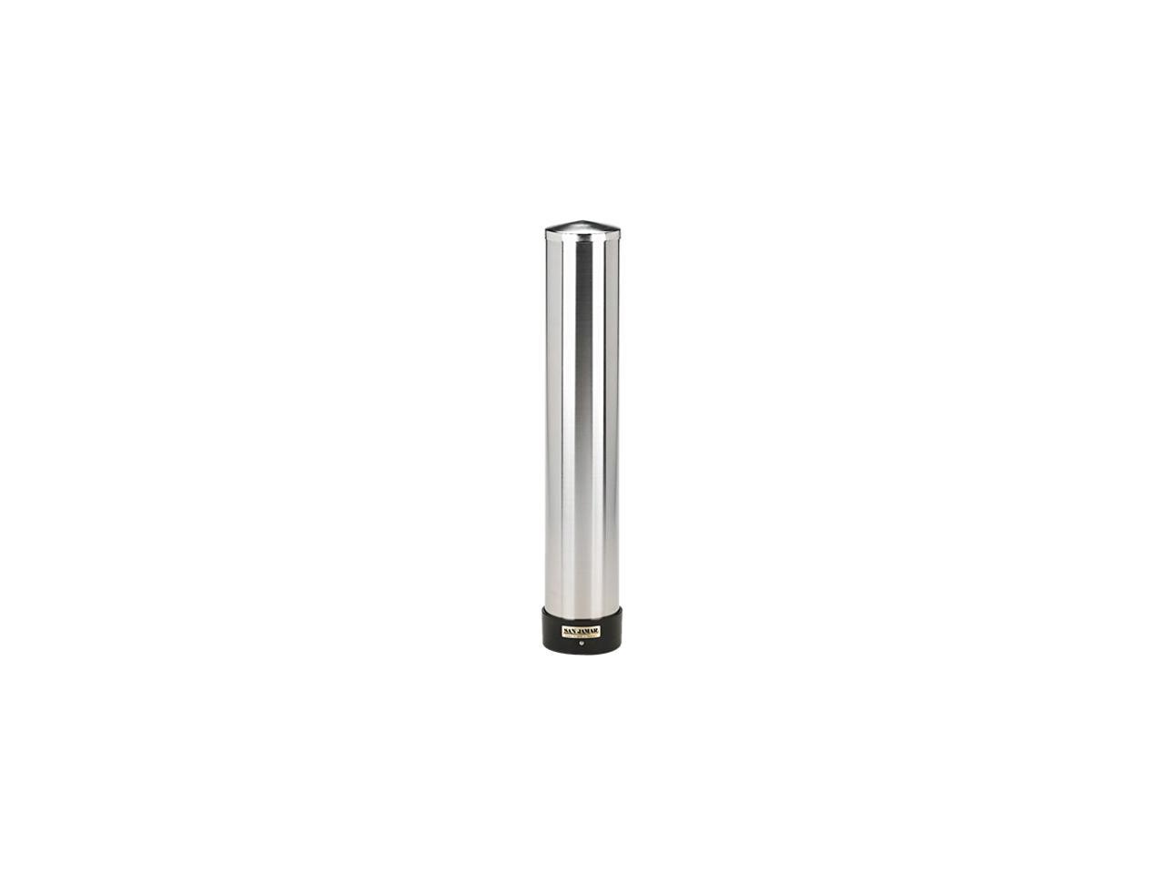 San Jamar C3400P Large Water Cup Dispenser w/Removable Cap,Wall Mounted, Stainless Steel - image 1 of 8