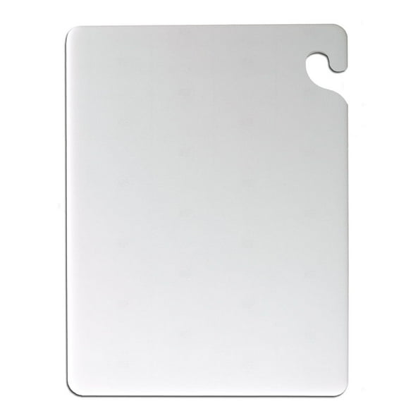 San Jamar CB101212WH Cut-N-Carry White 10 x 12 Cutting Board"
