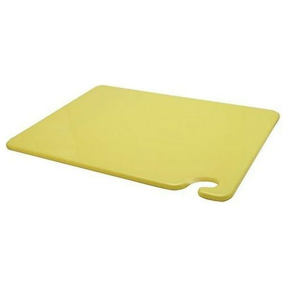 San Jamar CB152012YL Cut-N-Carry 15 x 20 Yellow Cutting Board"