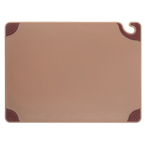San Jamar Cutting Board,18x24 in,Brown CBG182412BR
