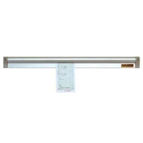 San Jamar CK6518A Aluminum 18 Slide Check Rack"
