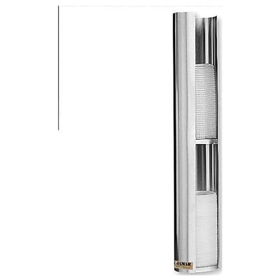 Sim Supply Lid Dispenser,24 in H,Silver L3502GR