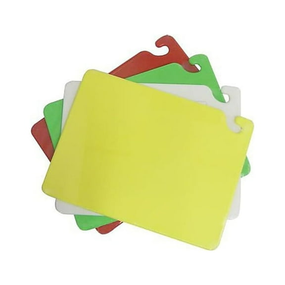 San Jamar Cutting Board Set,15x20,4 Boards, PK4 CB1520QSGR
