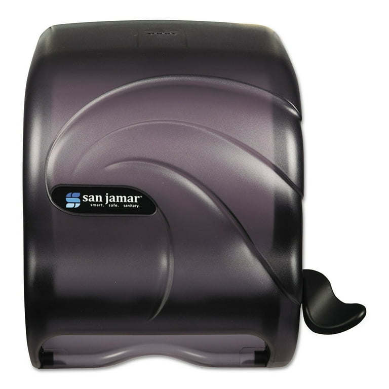 Element Lever Roll Towel Dispenser, Oceans, 12.5 x 8.5 x 12.75, Black Pearl Element Lever Roll Towel Dispenser, Oceans, 12.5 x 8.5 x 12.75, Black Pearl