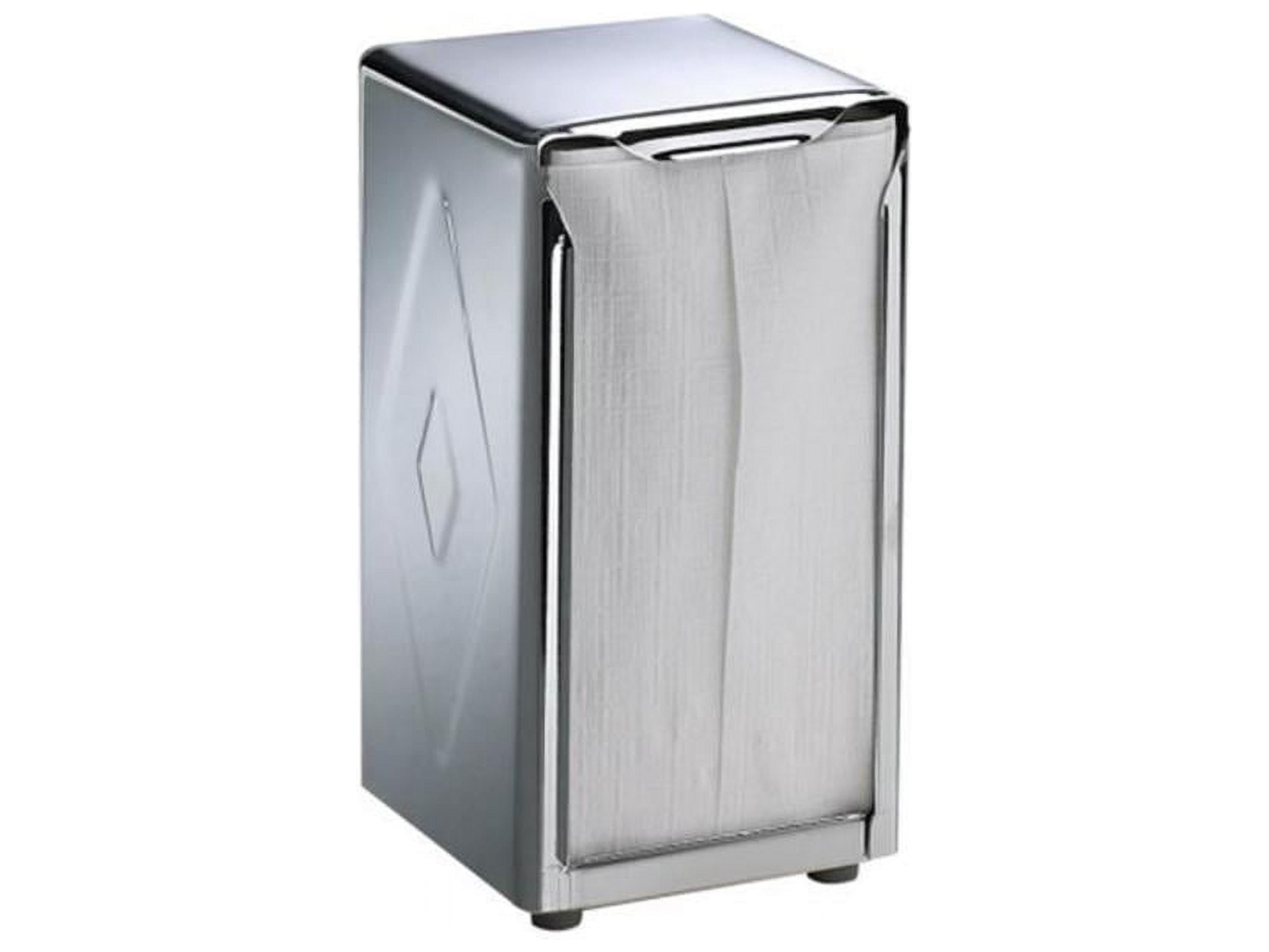 San Jamar H900X Tabletop Napkin Dispenser, Tall Fold - Chrome