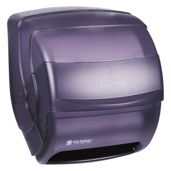 San Jamar Integra Lever Roll Towel Dispenser, Black Pearl, 11 1/2 x 11 1/4 x 13 1/2