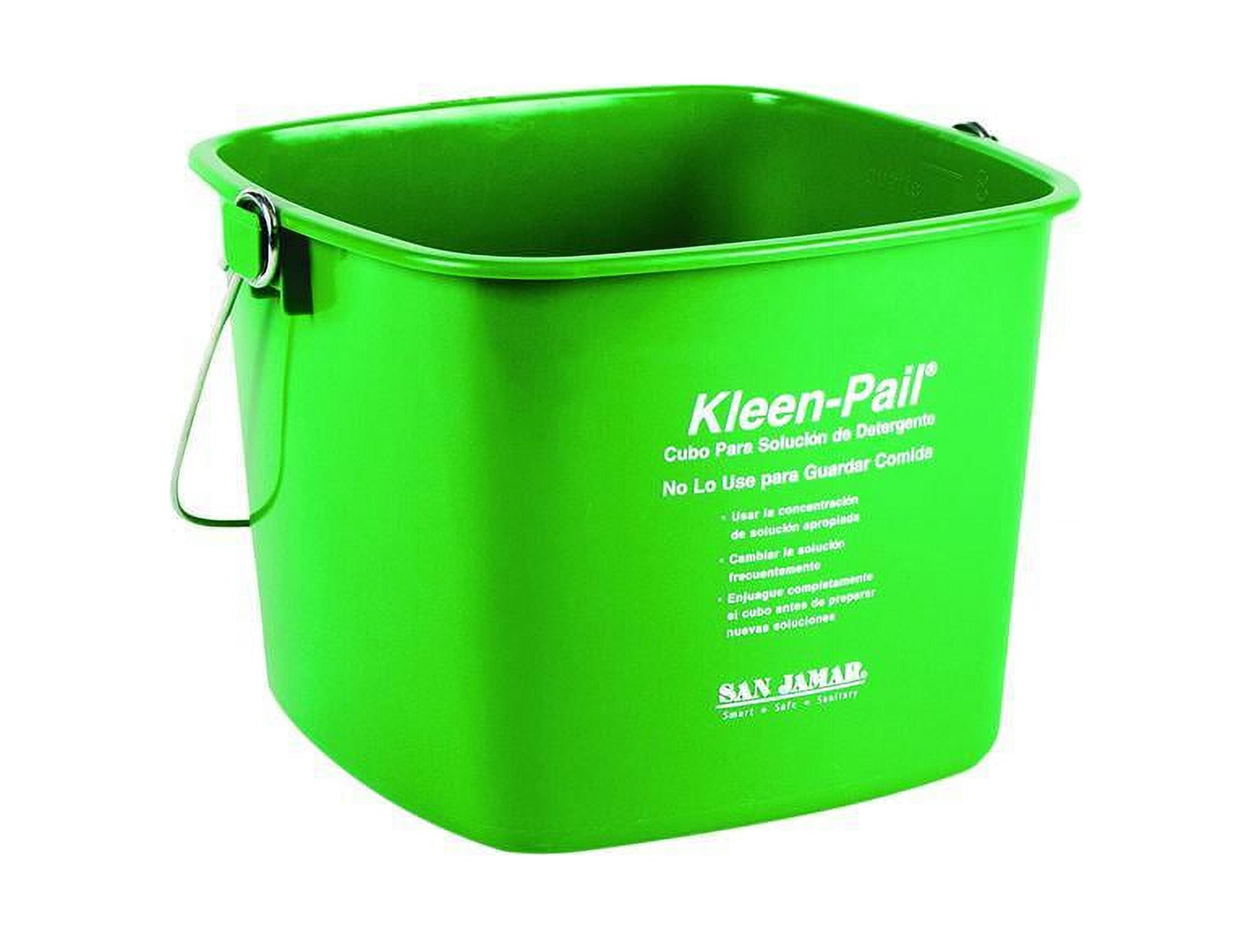 Green Cleaning Bucket - 6 Quart