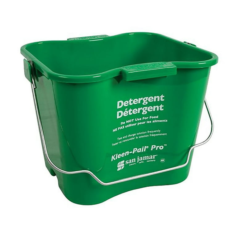 い出のひと時に、とびきりのおしゃれを！ 8 Green KPP256GN Jamar San Quart Bucket Pro Kleen-Pail CleaningTools