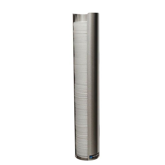 San Jamar L3400 Wall-Mount Lid Dispenser for 12-24 Ounce Cup Lids