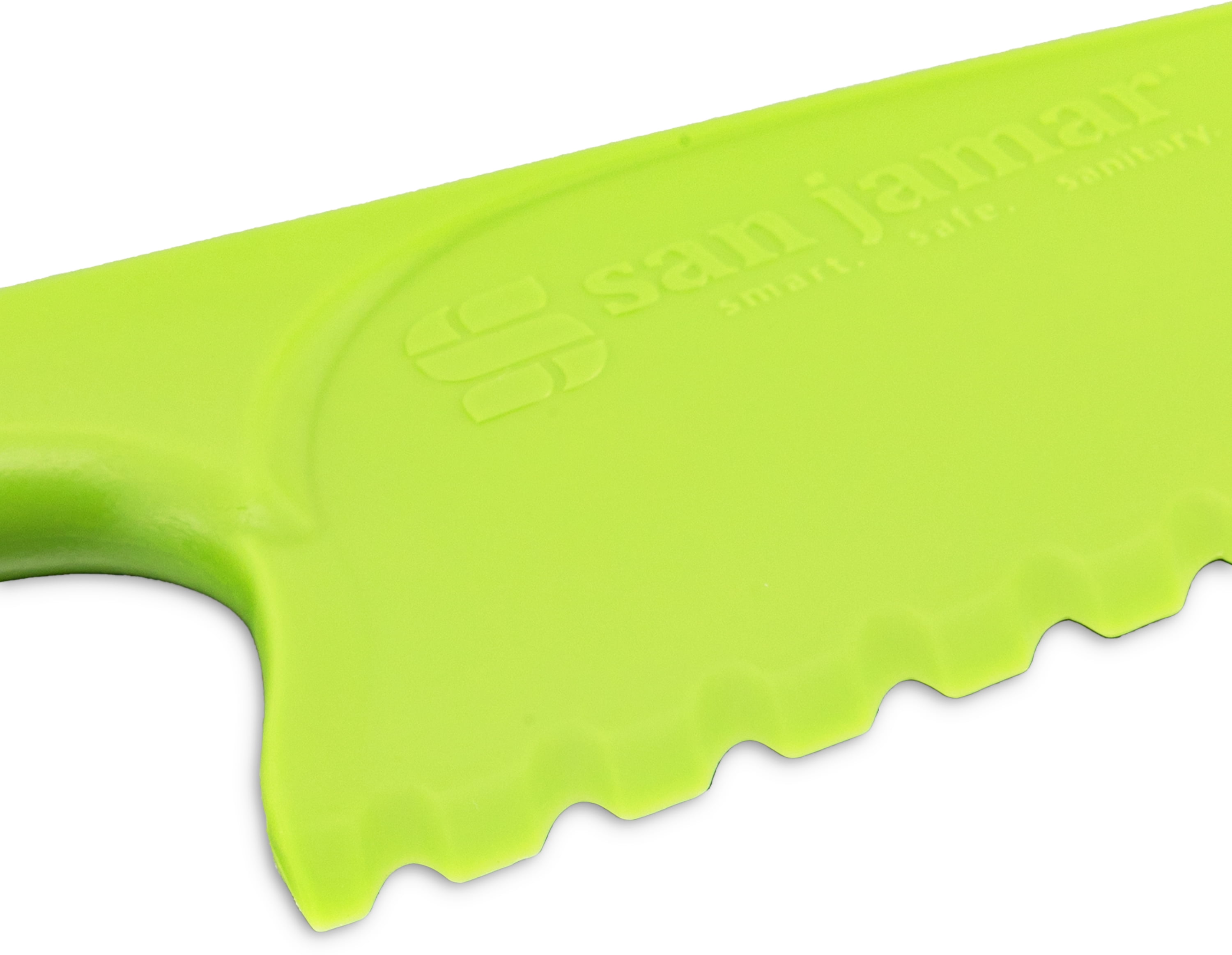 San Jamar LK200W Green Nylon Lettuce Knife